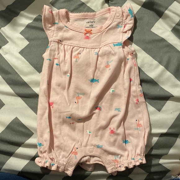 ( 3 for $45) Two short rompers - Picture 1 of 2